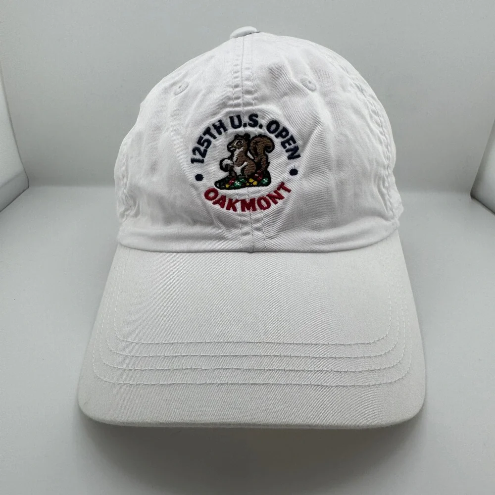 Ahead U.S. Open Oakmont Golf Hat Unisex OSFA White Excellent USGA Member Cap